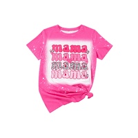 Azura Exchange Full of Mama Letter Print Tie Dye Tee - S thumbnail
