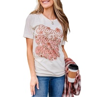 Azura Exchange Leopard Print Short Sleeve Graphic Tee - M thumbnail