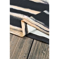 Azura Exchange Tie Dye Stripe Print Bleached T-Shirt - M thumbnail