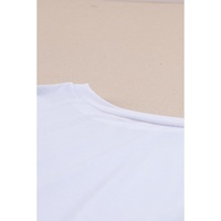 Azura Exchange Patchwork Floral Print Short Sleeve Top - S thumbnail