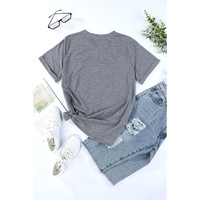 Gray EVERYONE Was Thinking It Graphic Tee - L thumbnail