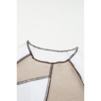 Azura Exchange Seamed Ribbed Slim Fit T-shirt - XL thumbnail