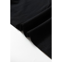 White Leopard Colorblock Patchwork Crew Neck Long Sleeve Tee - L thumbnail