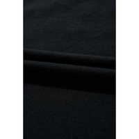 Black Rhinestone Christmas Tree Round Neck Graphic Tee - L thumbnail