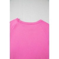 Bonbon Striped Patch Front Casual Tee - 2XL thumbnail