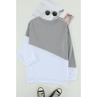 Azura Exchange Patchwork Dropped Shoulder Sweatshirt - S thumbnail