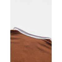 Azura Exchange Colorblock Pullover Sweatshirt with Turn-down Collar - XL thumbnail