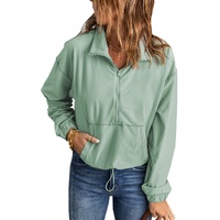 Azura Exchange Front Zip Pocket Sweatshirt - L thumbnail