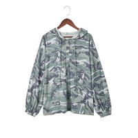 Azura Exchange Camo Print Oversize Hoodie - L thumbnail