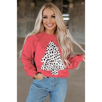 Azura Exchange Leopard Print Pullover Sweatshirt - L thumbnail