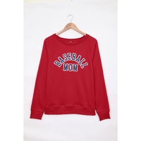 Azura Exchange French Terry Cotton Blend Sweatshirt - S thumbnail