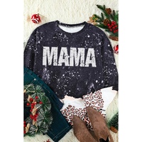 Azura Exchange Leopard Trim Pullover Sweatshirt - M thumbnail