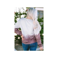 Azura Exchange Gradient Tie Dye Pullover Sweatshirt - L thumbnail