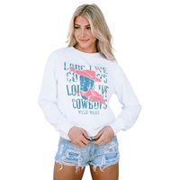 Azura Exchange LONG LIVE COWBOY WILD WEST Sweatshirt - XL thumbnail