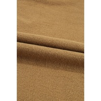 Camel Solid Fleece Lined Drop Shoulder High Low Sweatshirt - 2XL thumbnail
