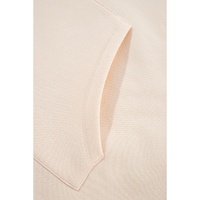Apricot Drawstring Turtleneck Dolman Sleeve Sweatshirt - M thumbnail