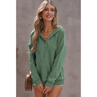 Azura Exchange Hooded Snap Button Hoodie with Pocket - S thumbnail