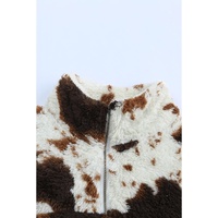 Azura Exchange Cow Print Fleece Sweatshirt - 2XL thumbnail