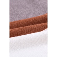 Open Front Colorblock Cardigan with Pockets - S thumbnail