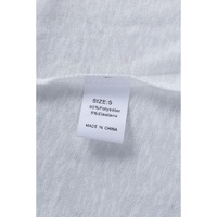 White Solid Color Open-Front Buttons Cardigan - M thumbnail
