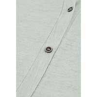 Solid Color Open-Front Buttons Cardigan - M thumbnail