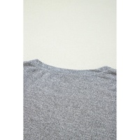 High Rise Solid Color Open Front Lightweight Cardigan - L thumbnail