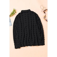 Azura Exchange Polka Dot Long Sleeve Button Shirt - XL thumbnail