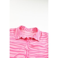 Azura Exchange Zebra Stripes Lantern Sleeve Shirt - S thumbnail