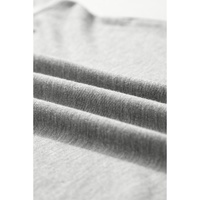 Gray Ribbed V Neck Tank - M thumbnail