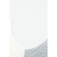 Gray Color Block Knitted Tank Top - XL thumbnail