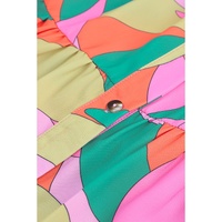 Azura Exchange Abstract Geometric Print Sleeveless Shirt - S thumbnail