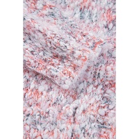 Pink Multicolor Confetti Open Front Knit Cardigan - L thumbnail