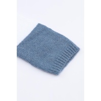 Azura Exchange Multicolor Colorblock Open Front Long Knit Cardigan - S thumbnail