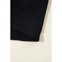 Black Crossover Backless Bodice Tiered Maxi Dress - XL thumbnail