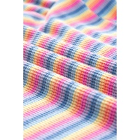 Pink Stripe Crew Neck T Shirt Dress - XL thumbnail