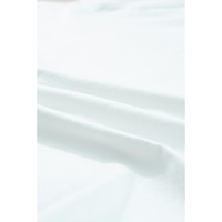 White Colorful Sequin Butterfly Puff Sleeve Top Shorts Set - M thumbnail