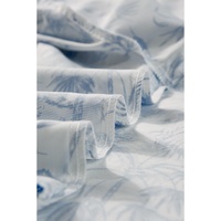 Sky Blue Floral Short Sleeve Shirt and Shorts Set - XL thumbnail