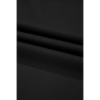 Black 2pcs Cropped Tee and Ruffle High Waist Skort Set - S thumbnail