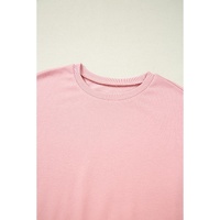 Apricot Pink Half Sleeve T-Shirt & Cargo Sweatpants Set - S thumbnail