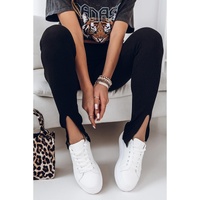 Azura Exchange High Waist Slit Leggings - S thumbnail