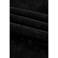 Black Faux Leather Splits High Waist Leggings - L thumbnail