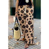 Azura Exchange Wide Leg Drawstring Pants - S thumbnail