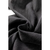 Carbon Grey Mineral Wash Button Fly Waist Wide Leg Jeans - 10 US thumbnail