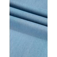 Myosotis Light Wash Raw Hem Ruffled Wide Leg Jeans - 10 US thumbnail