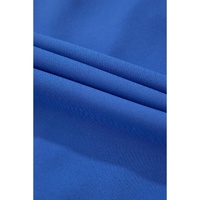 Dusk Blue Collar Tab Sleeve Zip Up Flap Detail Jacket - M thumbnail