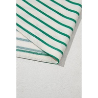 Green Stripe Plus Size St Patricks Day Round Neck T Shirt - 2X thumbnail