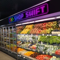 Programmable LED Matrix Panel Flexible Screen IP65 with APP Control 192*1330mm thumbnail