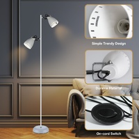 Audrey Floor Lamp - White thumbnail