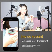 Desktop Photography Stand Kit with Mushroom Fill Light - 90W 155Mm thumbnail