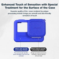 Silicone Lens Cap for Sports Camera - Protective Cover - For Insta360 Ace Pro thumbnail